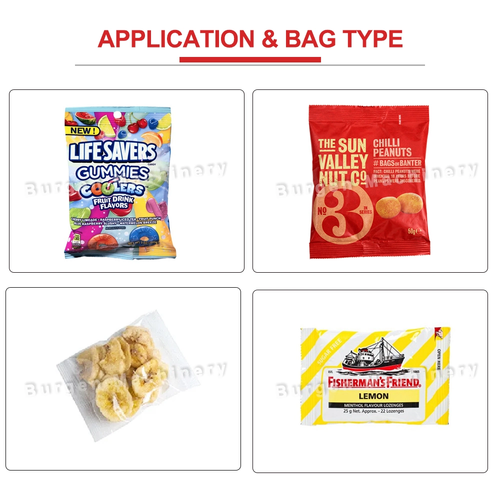 Bg Automatic Hardware Bolt Fastener Nail Screw Plastic Parts Counting Bag Toy Spare Parts Fudge Candy Nuts Dried Fruits Sachet Filling Packing Packaging Machine