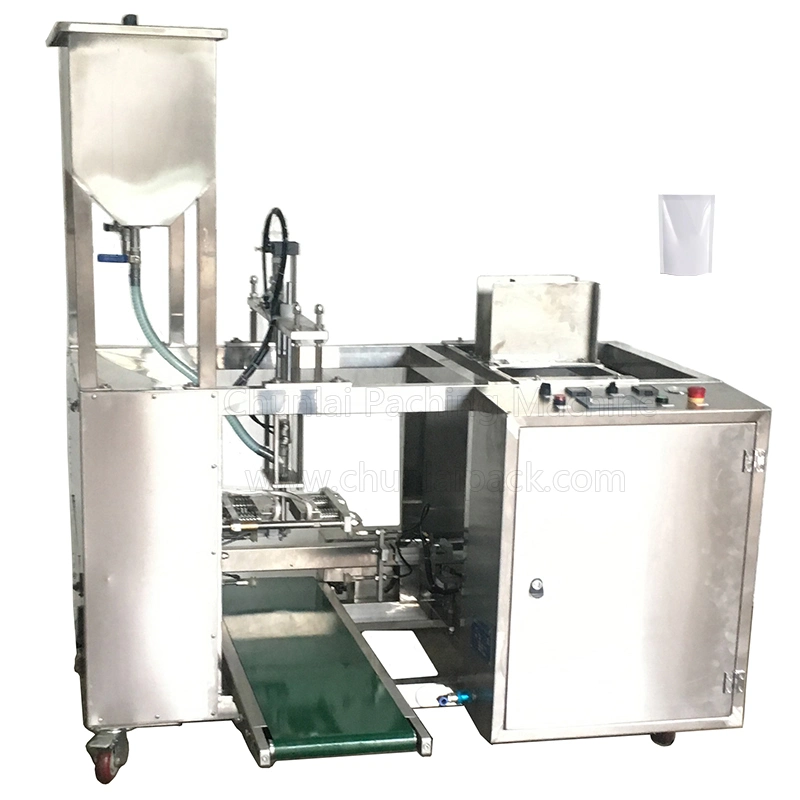 Automatic Stand up Bag Packaging Doypack Machine Jelly Juice Milk Soy Sauce Filling Sealing Machine Food Liquid Pouch Packing Machine