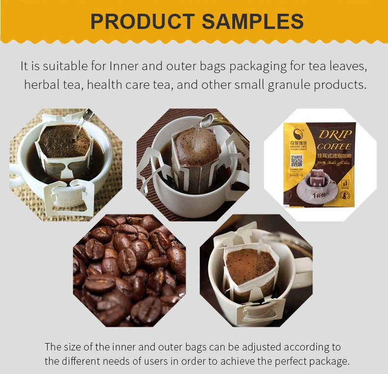 Wholesale Milk Coffee Drip Bag Filling Package Packing Machine by Ultrasonic Sealing