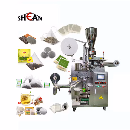 Machine d'emballage de sachets de thé, enveloppe sertie, machine d'emballage de sachets de formage de thé