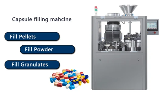 Prix ​​​​de remplissage de capsules rotatives de gélatine dure automatique à grande vitesse pharmaceutique Granulés de poudre Prix d'usine Machine de remplissage de capsules entièrement automatique